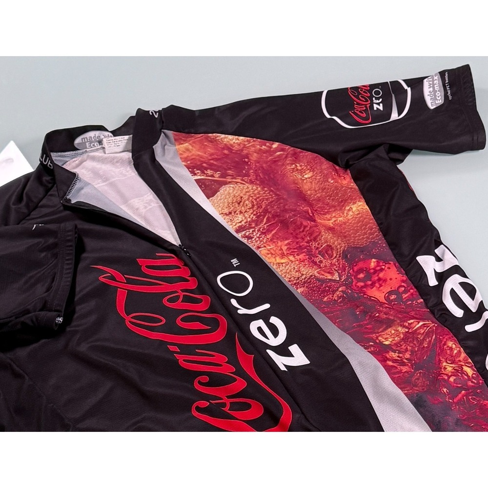 VOmax Multicolor 100% Polyester Eco Max Men's Cycling Jersey Brand Logo - XXXL